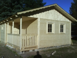 Dřevěný domek