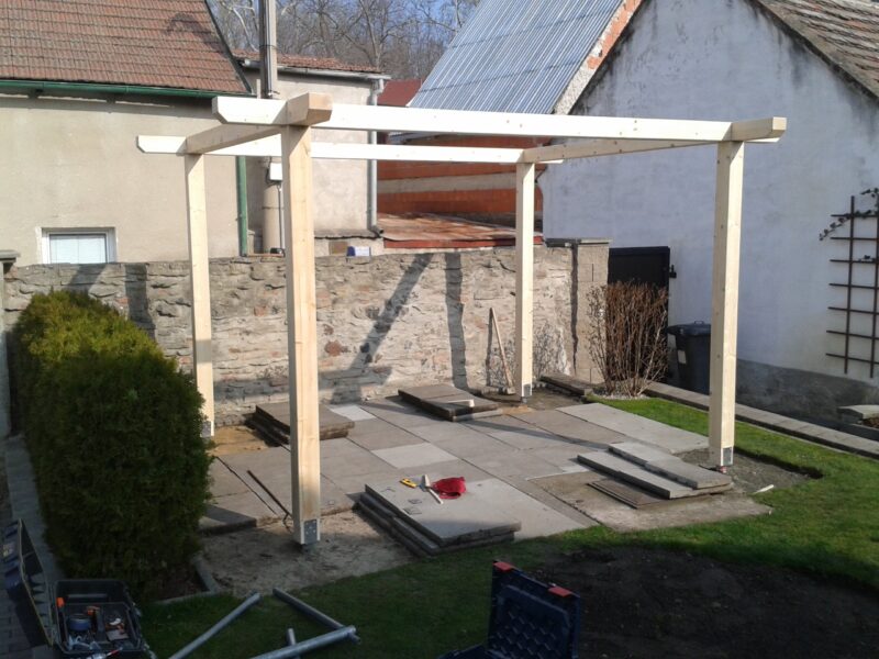 Pergola 4 x 3,5m (sklon 0°) - Image 4