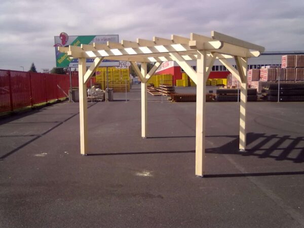 Pergola 4 x 4 m (sklon 0°)