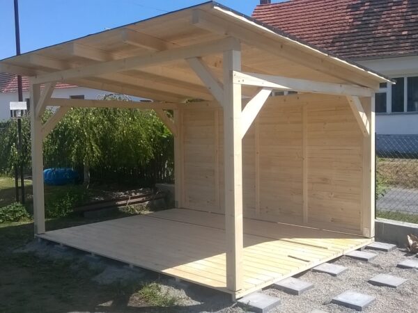 Pergola 4 x 3 m (sklon 6°)