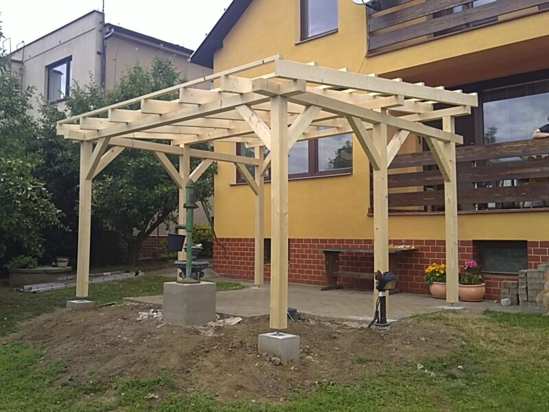 Pergola 5 x 5 m (sklon 6°) - Image 5