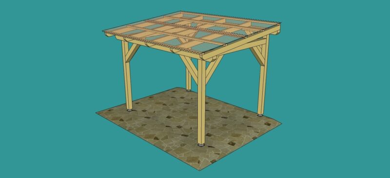 Pergola 3 x 2,5m - Image 3