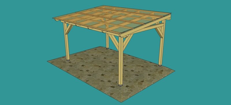 Pergola 4 x 3 m - Image 3