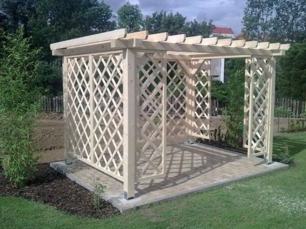 Pergola 3 x 2,5m (sklon 0°)