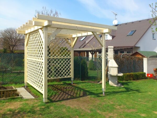 Pergola 3 x 3 m (sklon 0°)