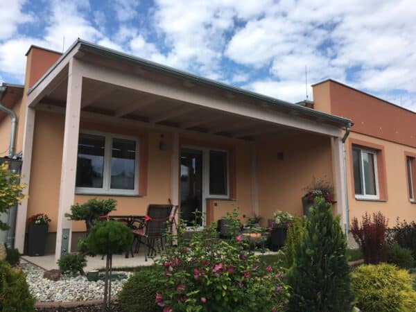 Pergola 4 x 2,5m (sklon 6°)