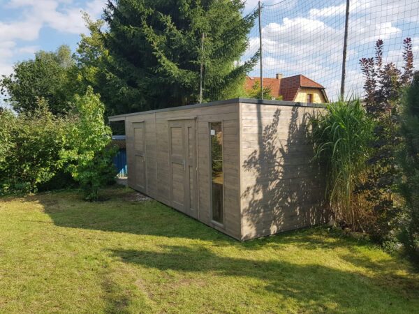 Zahradní domek 5 x 2,5 m