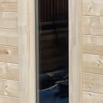 Okno otevírací s ventilací a izolačním sklem 50x188 cm